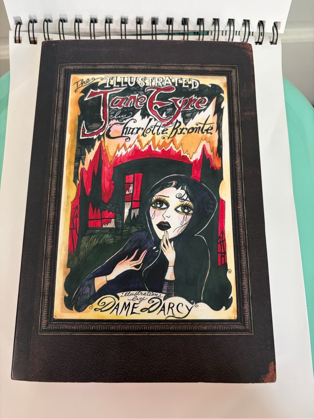 The Illustrated Jane Eyre Illustrated by Dame Darcy Softcover 1st Ed Printing